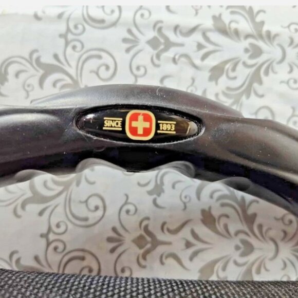 Wenger Swiss Army Gear Executive Zipper Portfolio Briefcase Black - Picture 6 of 8